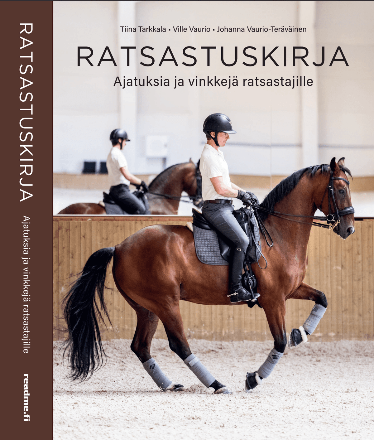 Ratsastuskirja — kansikuva
